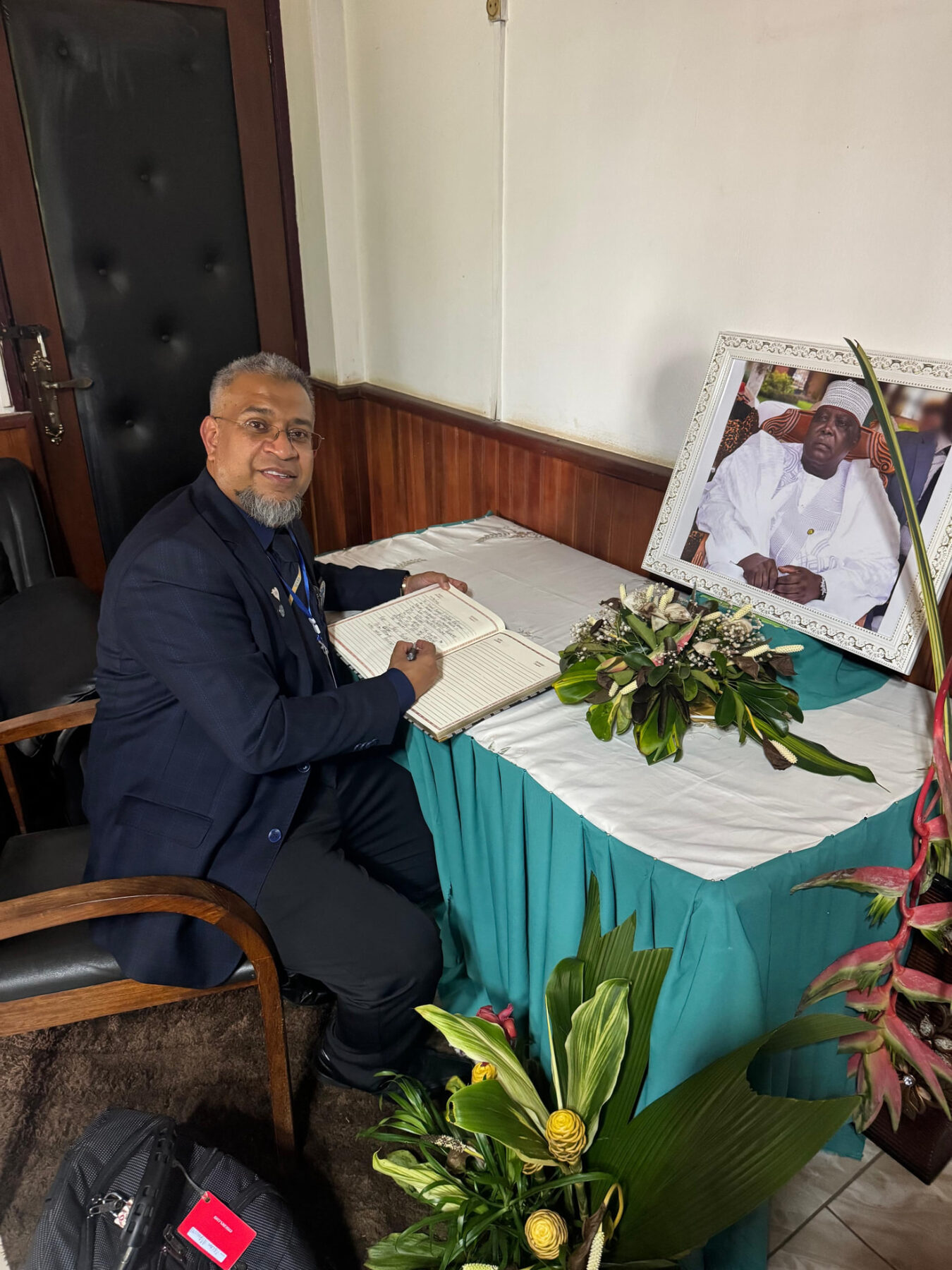 WAKO Africa officials at a commemorative signing